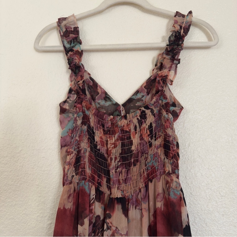 NWT Misa Avery Floral Sleeveless Dress In Flora Dream - Picture 10 of 11
